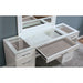 Furniture of America - Vickie Vanity Set in White - FOA-DK5684WH-PK - GreatFurnitureDeal