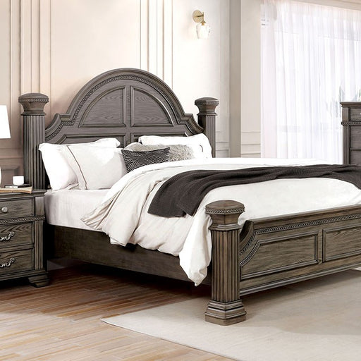 Furniture of America - Pamphilos 6 Piece Queen Bedroom Set in Gray - FOA7144GY-Q-6SET - GreatFurnitureDeal