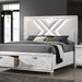 Furniture of America - Emmeline Queen Bed in White - FOA7147WH-Q - GreatFurnitureDeal