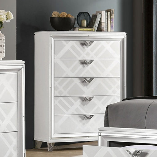 Furniture of America - Emmeline Chest in White - FOA7147WH-C - GreatFurnitureDeal