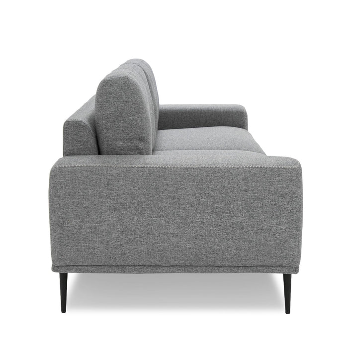 VIG Furniture - Divani Casa Fonda - Modern Grey Fabric Sofa - VGMB-2123-SOFA-GRY - GreatFurnitureDeal