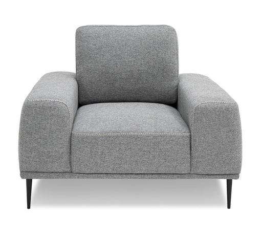VIG Furniture - Divani Casa Fonda - Modern Grey Fabric Chair - VGMB-2123-CHR-GRY - GreatFurnitureDeal