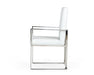 VIG Furniture - Modrest Fowler Modern White Eco-Leather Dining Armchair - VGVCB8866A-WHT - GreatFurnitureDeal