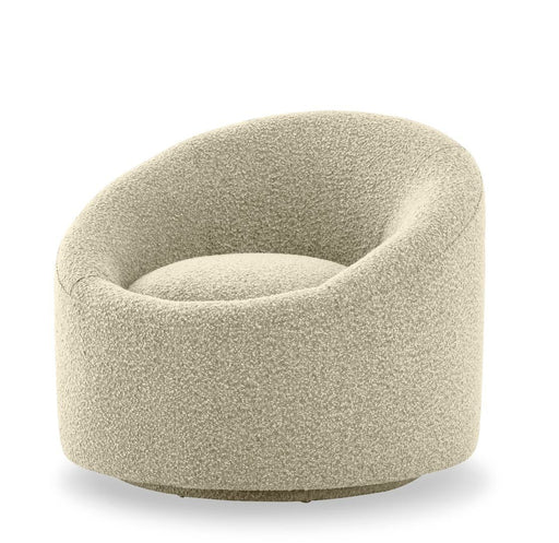 VIG Furniture - Modrest Frontier Glam Beige Fabric Accent Chair - VGODZW-993-BGE-CH - GreatFurnitureDeal