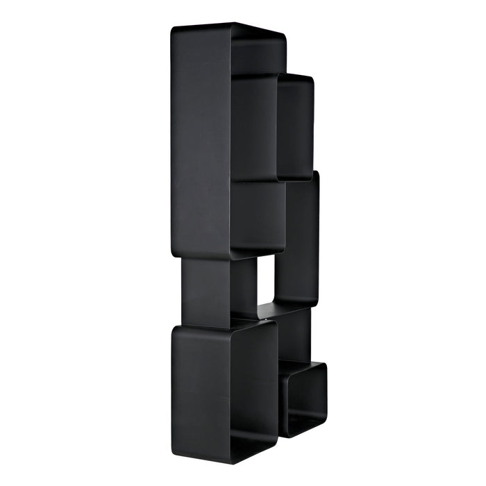 Noir Furniture - Larra Bookcase - GBCS251MTB - GreatFurnitureDeal
