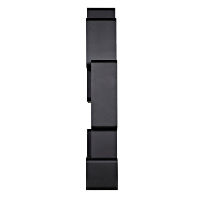Noir Furniture - Larra Bookcase - GBCS251MTB - GreatFurnitureDeal