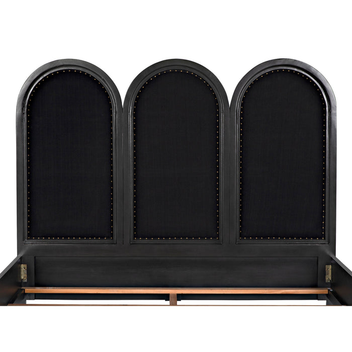 NOIR Furniture - Arch Bed, EK - GBED137EKP - GreatFurnitureDeal