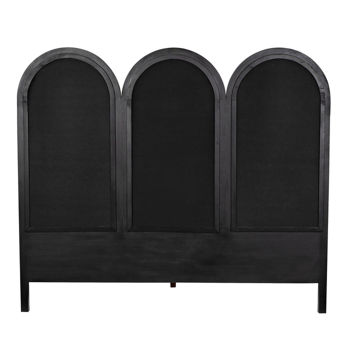 NOIR Furniture - Arch Bed, EK - GBED137EKP