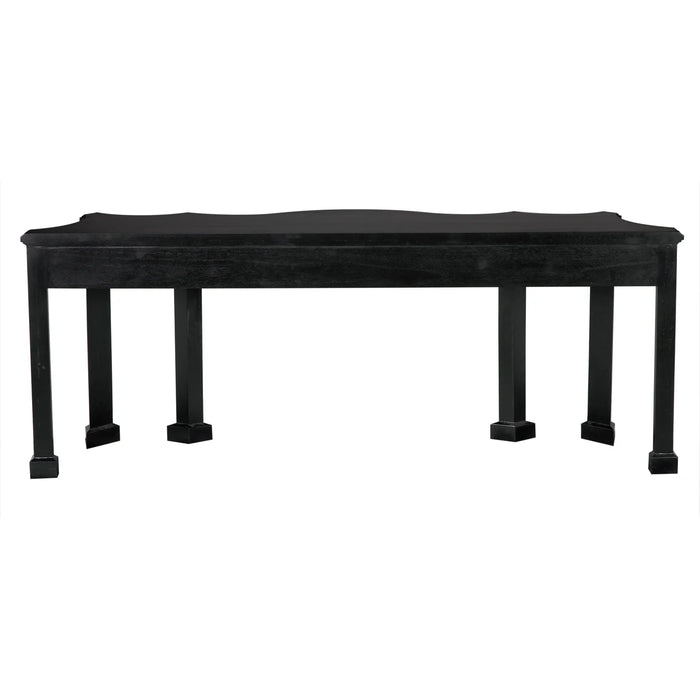 NOIR Furniture - Estate Console Table in Black - GCON128HB