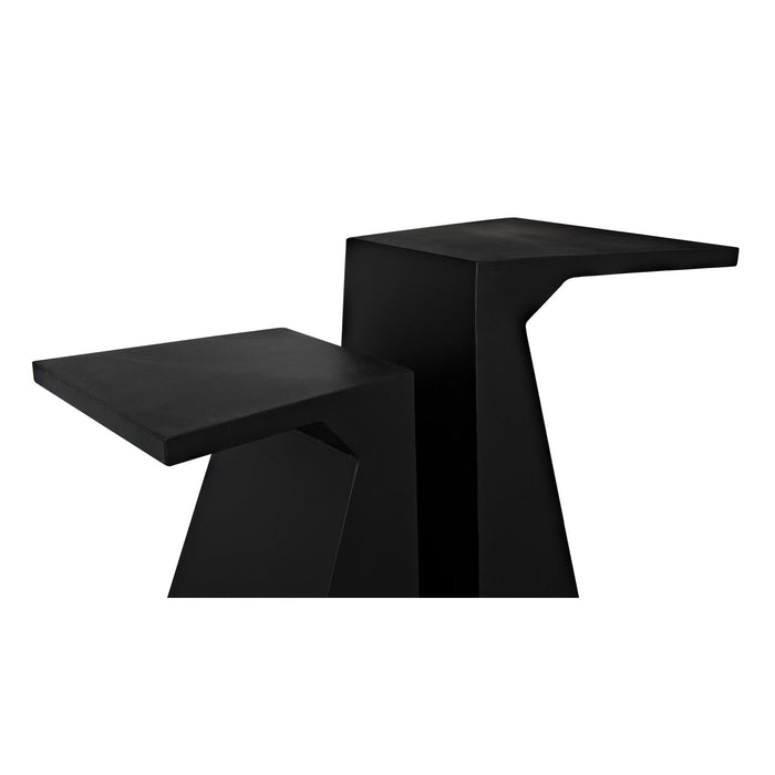 Noir Furniture - Gaston Console/Side Table - GCON422MTB - GreatFurnitureDeal