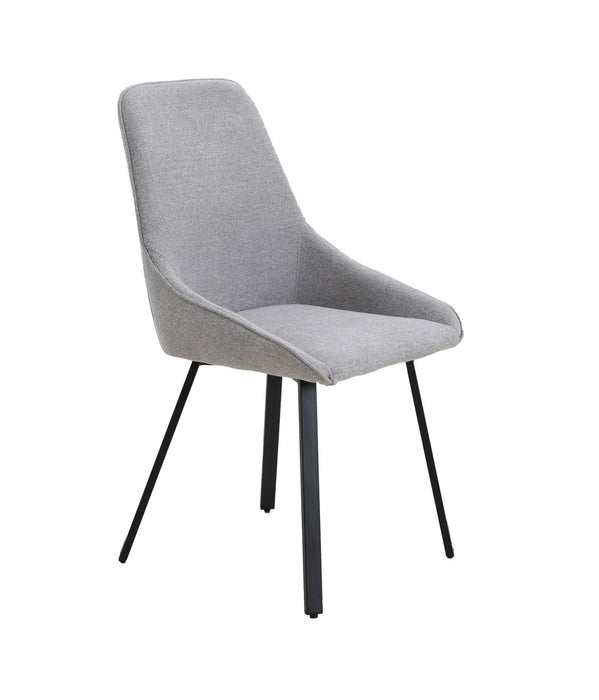 VIG Furniture - Modrest - Gillette Modern Gray Fabric Dining Chair (Set of 2) - VGDW-J1191-GRY - GreatFurnitureDeal