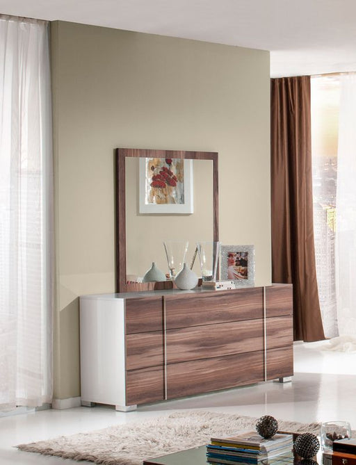 VIG Furniture - Nova Domus Giovanna Italian Mid-Century Cherry Mirror - VGACGIOVANNA-MIR - GreatFurnitureDeal