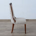 European Furniture - Glamour Side Chair Set of 2 in Dark Mocha Natural Wood - 56015-SC - GreatFurnitureDeal