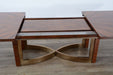 European Furniture - Glamour Dining Table in Dark Mocha Natural rosewood - 56015-DT - GreatFurnitureDeal