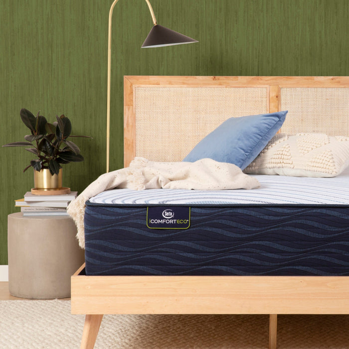 Serta Mattress - iComfortECO Smooth Hybrid Cal King Mattress - S15GL Firm - CAL KING-MATTRESS