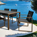 Furniture of America - Oswego 8 Piece Outdoor Dining Set in Black-Natural - GM-2040-7PC - GreatFurnitureDeal