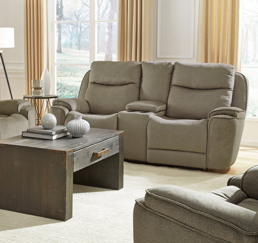 Southern Motion - Show Stopper 3 Piece Double Reclining Living Room Set in Granite - 736-31-28-1736S - GreatFurnitureDeal