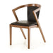 VIG Furniture - Modrest Gregor Mid-Century Black & Walnut Dining Chair - VGCSCH-16067-BLK - GreatFurnitureDeal