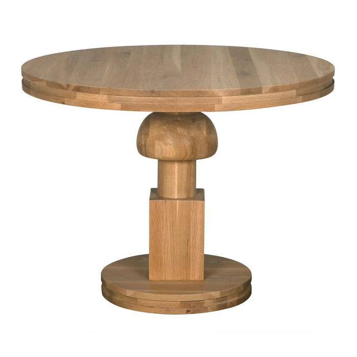 Noir Furniture - Baron Table, White Oak - GTAB593WO