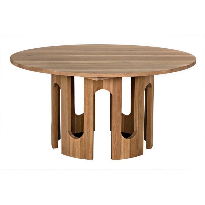 Noir Furniture - Kirill Table, White Oak - GTAB595WO - GreatFurnitureDeal