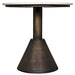 Noir Furniture - Joseph Side Table, Aged Brass - GTAB982AB - GreatFurnitureDeal