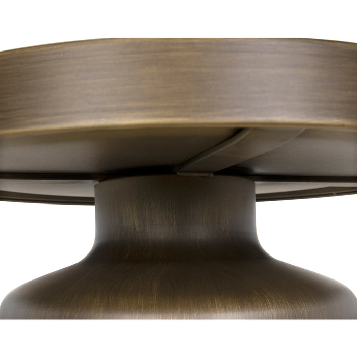 Noir Furniture - Lee Side Table, Aged Brass - GTAB986AB