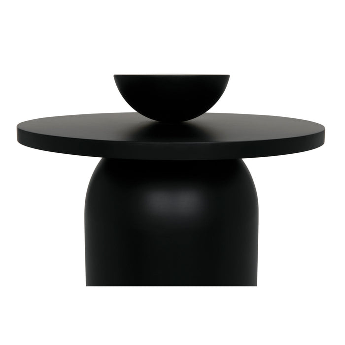 Noir Furniture - Arabella Side Table - GTAB987MTB - GreatFurnitureDeal
