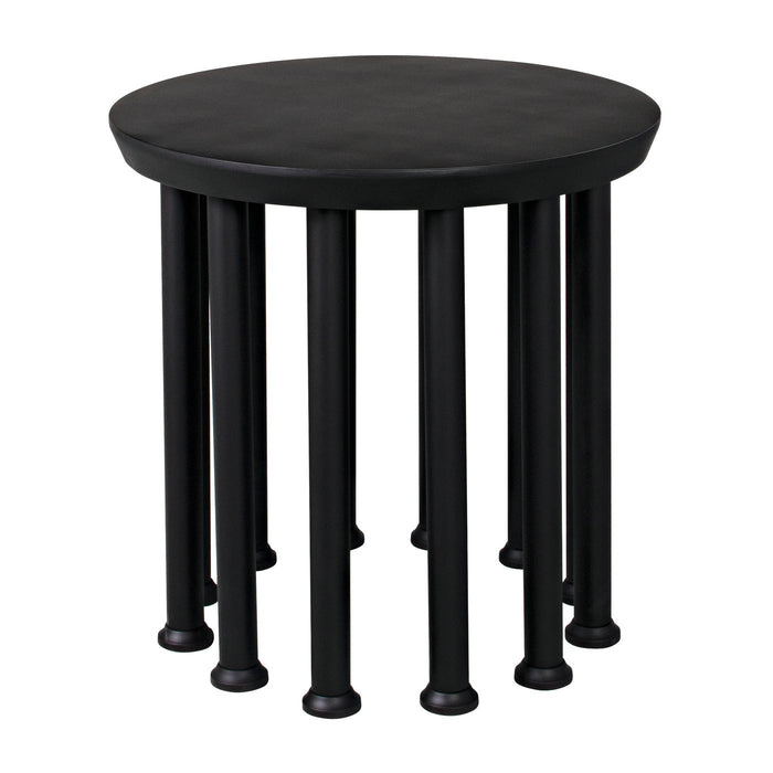 Noir Furniture - Lila Side Table, MTB - GTAB990MTB