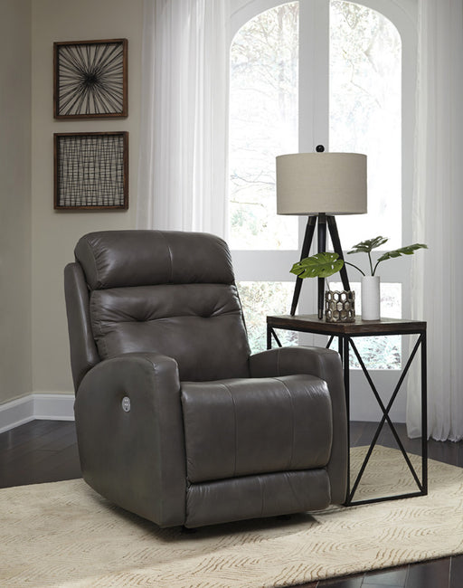 Southern Motion - Bank Shot Swivel Rocker in Gunmetal - 1157S - GreatFurnitureDeal