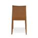 VIG Furniture - Modrest Halo Modern Cognac Saddle Leather Dining Chair (Set of 2) - VGYF-DC1113-BR-DC - GreatFurnitureDeal