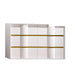 Mariano Furniture - Havana Dresser in White Lacquer - BM-HAVANA-D - GreatFurnitureDeal