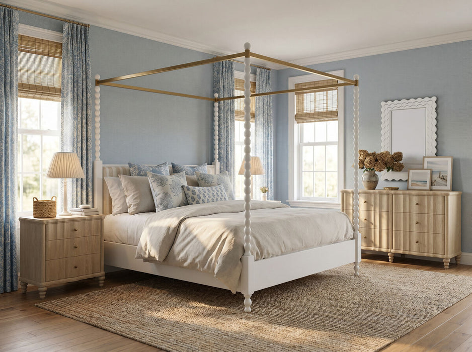 ART Furniture - Haven Mirror in Warm White - 339120-2367