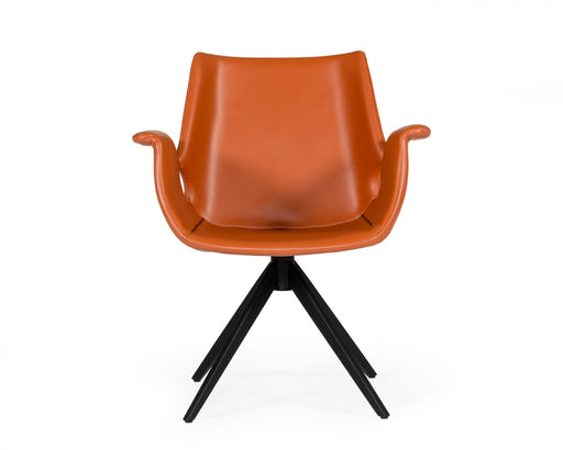 VIG Furniture - Modrest Hiawatha Modern Cognac Eco-Leather Dining Chair - VGHR3563-CGN - GreatFurnitureDeal