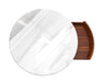 VIG Furniture - Nova Domus Hilton- Modern Walnut and White Marble Round Coffee Table - VGHB-400E-W - GreatFurnitureDeal