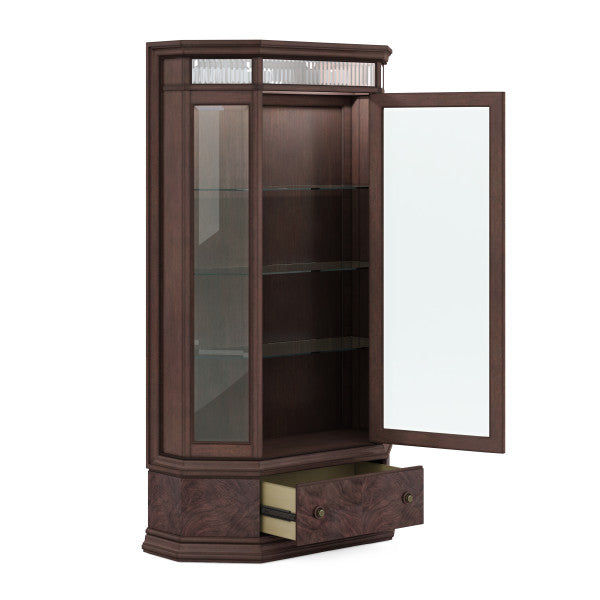 ART Furniture - Revival Display Cabinet in Napa Mahogany - 328240-1730 - GreatFurnitureDeal