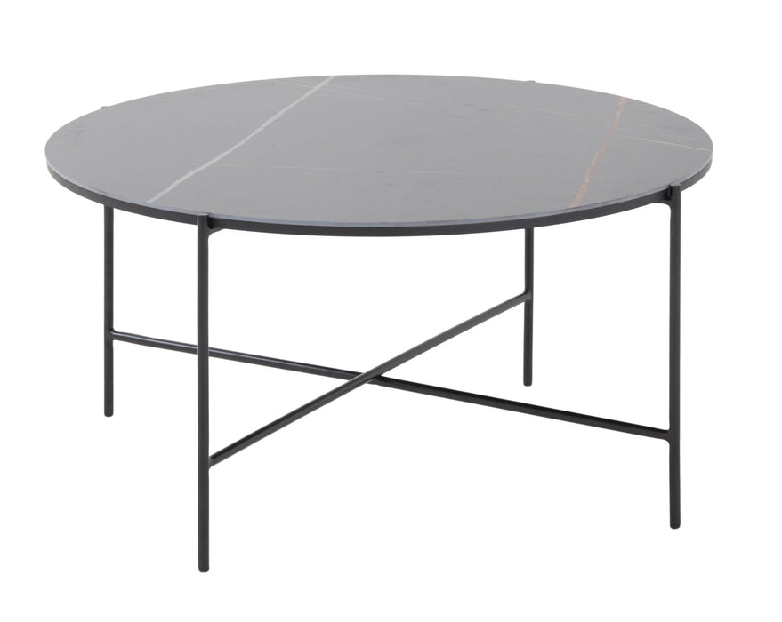 VIG Furniture - Modrest Hobart Modern Black Ceramic Coffee Table - VGDWJ5836-BLK-CT - GreatFurnitureDeal