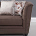 American Eagle Furniture - AE-L2219 Brown Fabric Sectional Left Sitting - AE-L2219L-BR - GreatFurnitureDeal