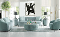 American Eagle Furniture - AE3801 Light Green Fabric 3 Piece Living Room Set - AE3801-SET - GreatFurnitureDeal
