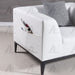 American Eagle Furniture - AE-D820 White Faux Leather Sofa - AE-D820-W-SF - GreatFurnitureDeal