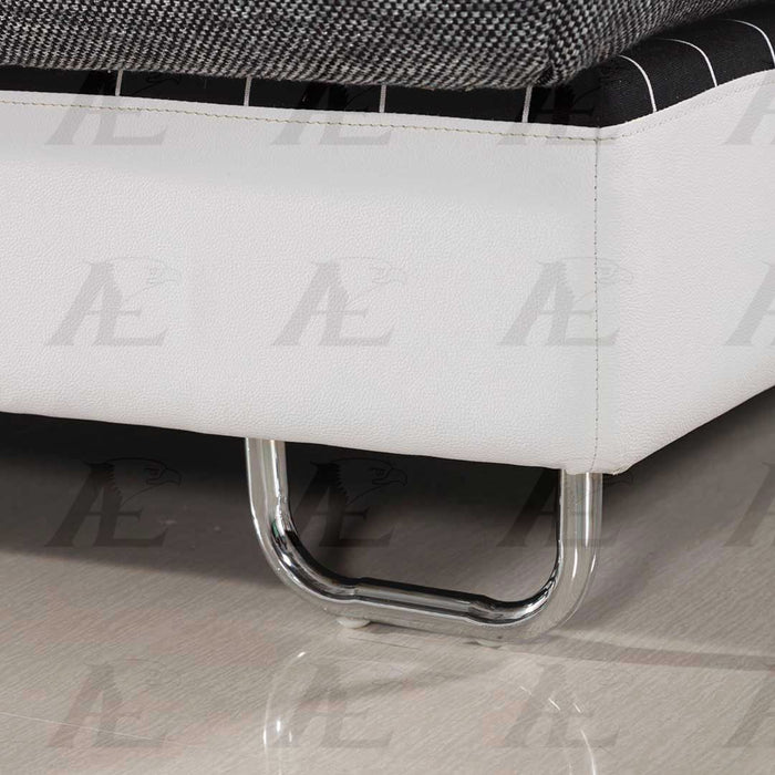American Eagle Furniture - AE-L131 Gray Fabric Sectional Sofa - Left Sitting - AE-L131L