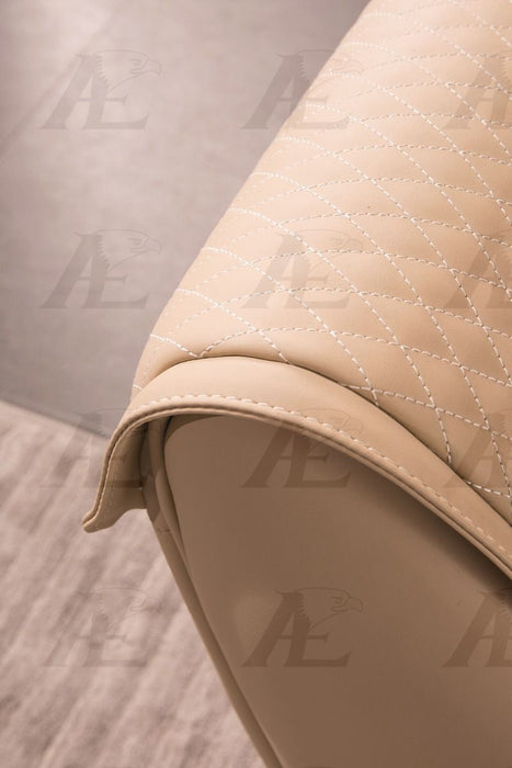 American Eagle Furniture - AE618 Tan Microfiber Leather Sofa - AE618-TAN-SF - GreatFurnitureDeal