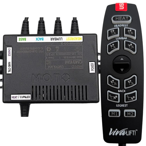 Pride Mobility Lift Chair Remote & Control Box Kit for Viva Lift PLR3955 - CM310M-D3-2 & HW110I-4-024 - GreatFurnitureDeal