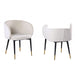 Mariano Furniture - HX009 Dining Chair in Cream (Set of 2) - BM-HX009-CREAM - GreatFurnitureDeal