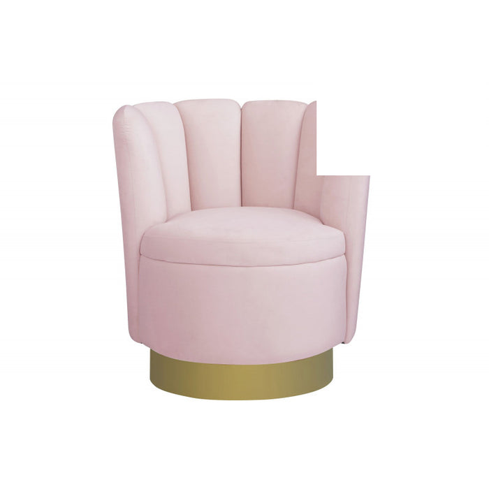 Mariano Furniture - HX11 Accent Chair in Pink - BM-HX11-PINK - GreatFurnitureDeal