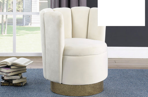 Mariano Furniture - HX11 Accent Chair in White - BM-HX11-WHITE - GreatFurnitureDeal