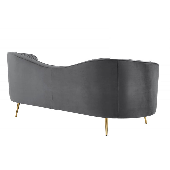 Mariano Furniture - HZ1925 Sofa in Grey - BM-HZ1925GSF - GreatFurnitureDeal