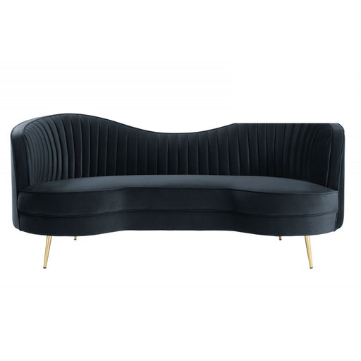 Mariano Furniture - HZ1925 Sofa in Black - BM-HZ1925BLKSF - GreatFurnitureDeal
