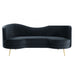 Mariano Furniture - HZ1925 Sofa in Black - BM-HZ1925BLKSF - GreatFurnitureDeal