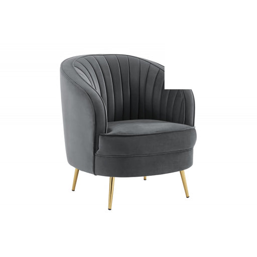 Mariano Furniture - HZ1925 Chair in Grey - BM-HZ1925-GREY-C - GreatFurnitureDeal