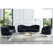 Mariano Furniture - HZ1925 Sofa in Black - BM-HZ1925-BLK-S - GreatFurnitureDeal